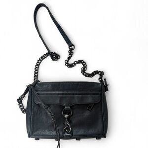 Rebecca Minkoff Black Leather Crossbody Bag